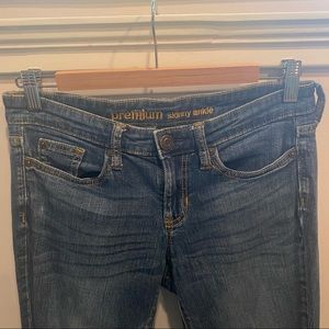 Size 2 Gap Skinny Ankle Jeans